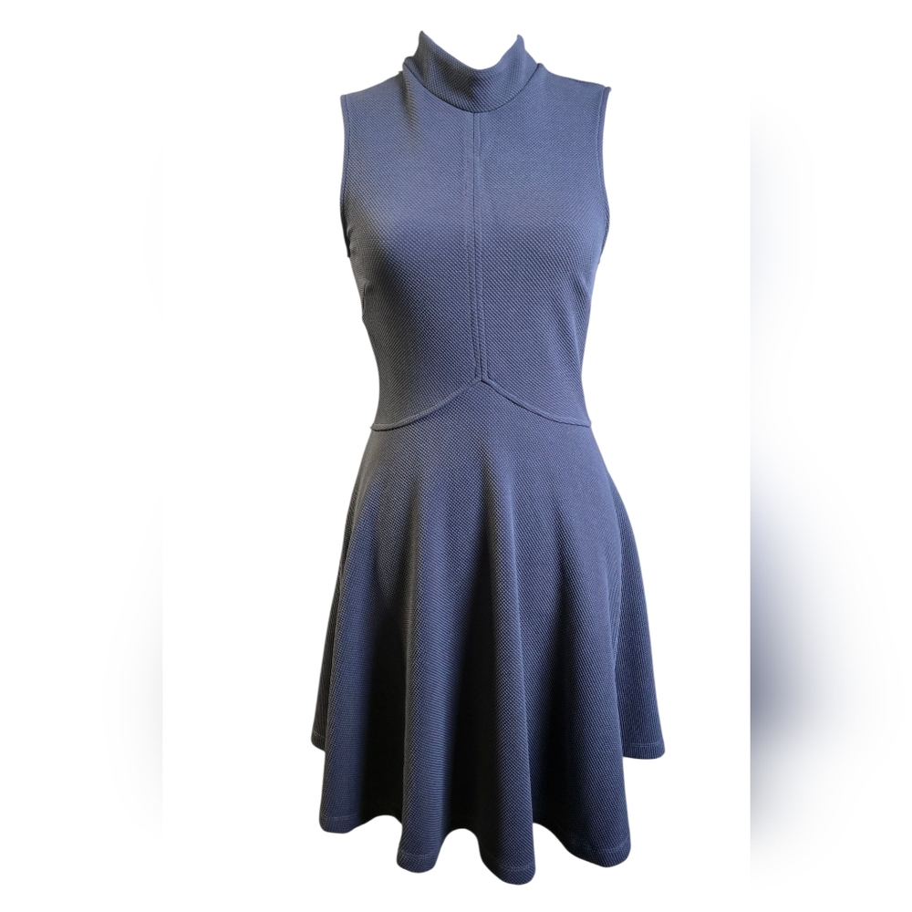 Bailey Blue Textured Navy Mini Dress